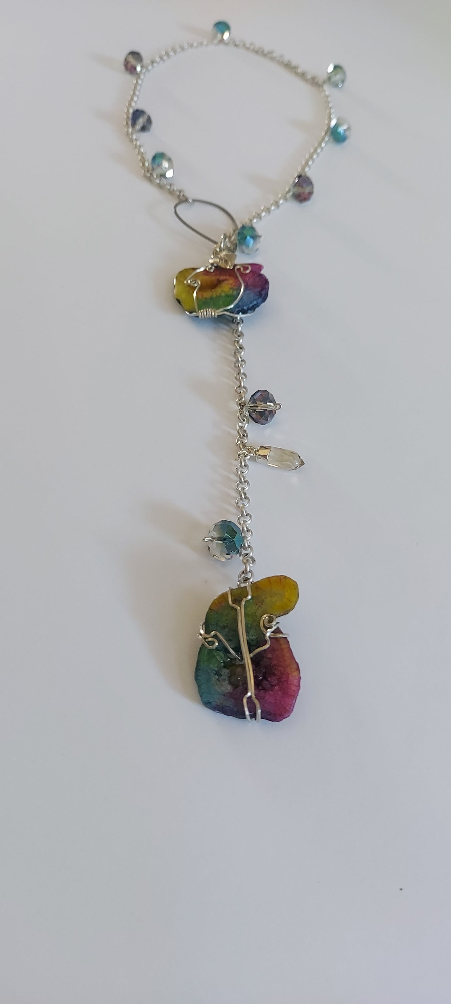 Aurora Drifter Lariat Necklace