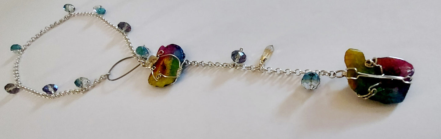 Aurora Drifter Lariat Necklace
