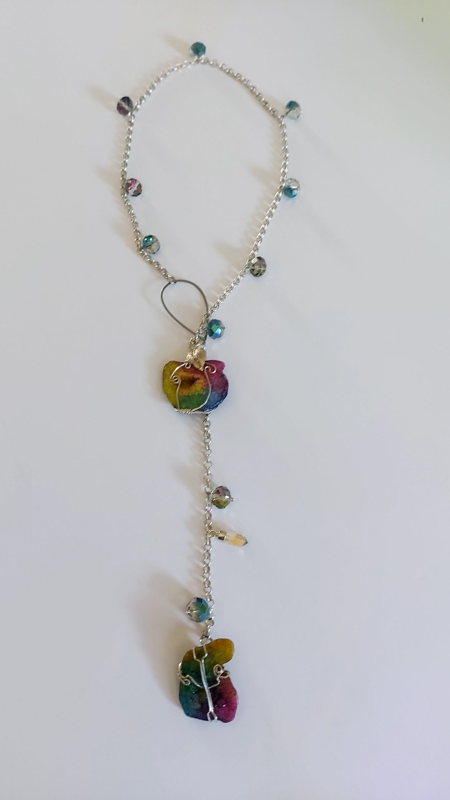 Aurora Drifter Lariat Necklace