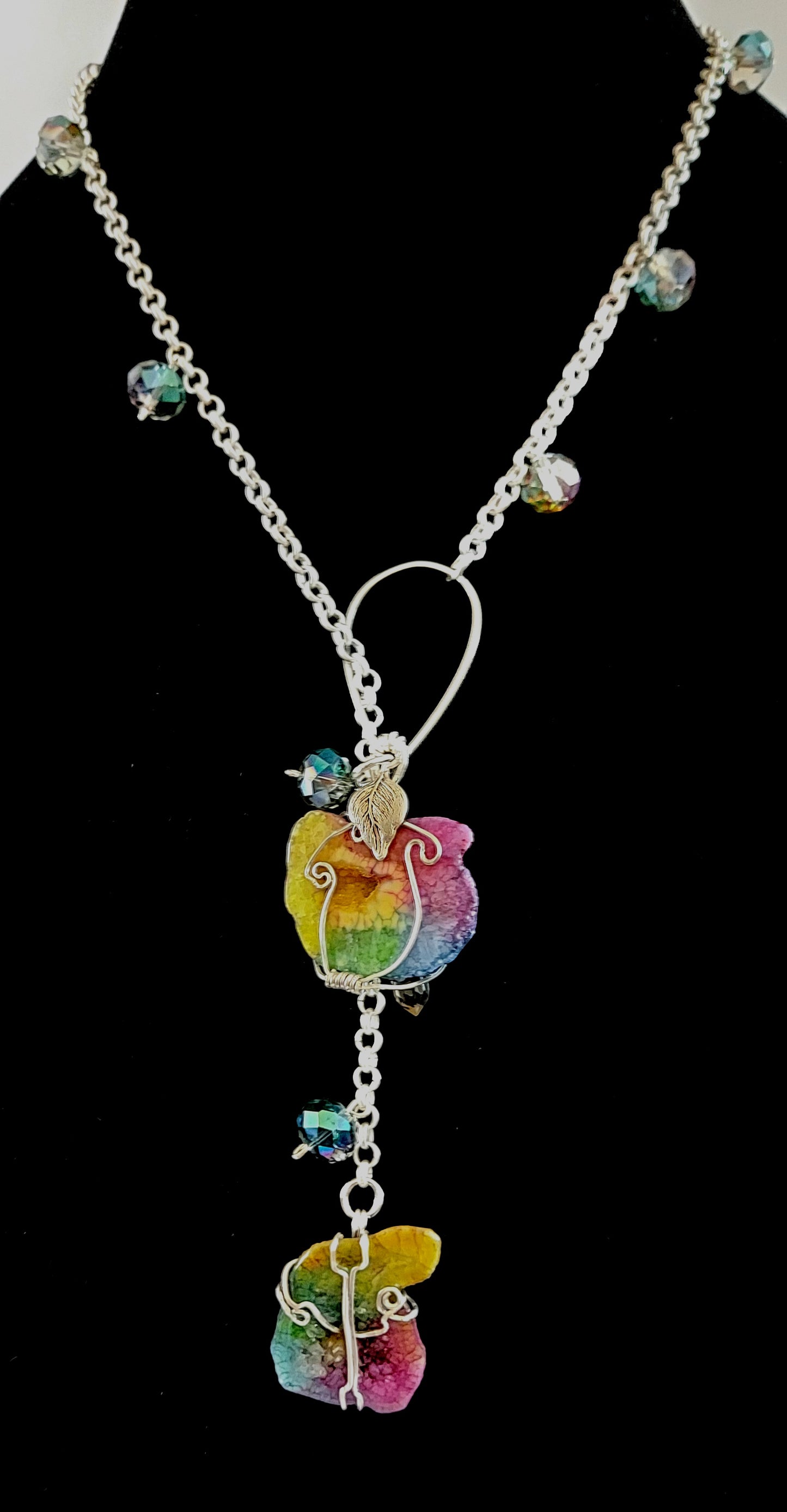 Aurora Drifter Lariat Necklace