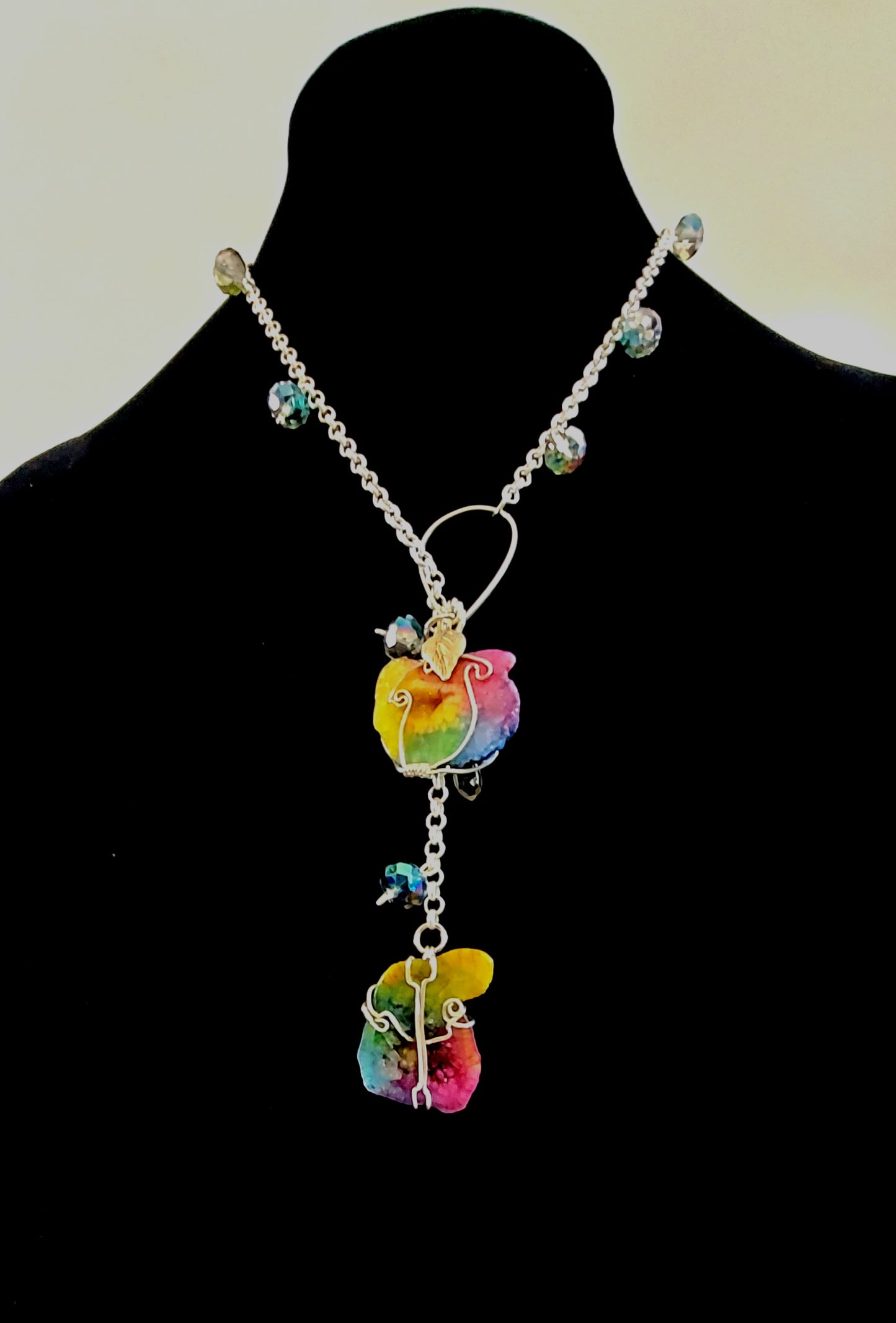 Aurora Drifter Lariat Necklace