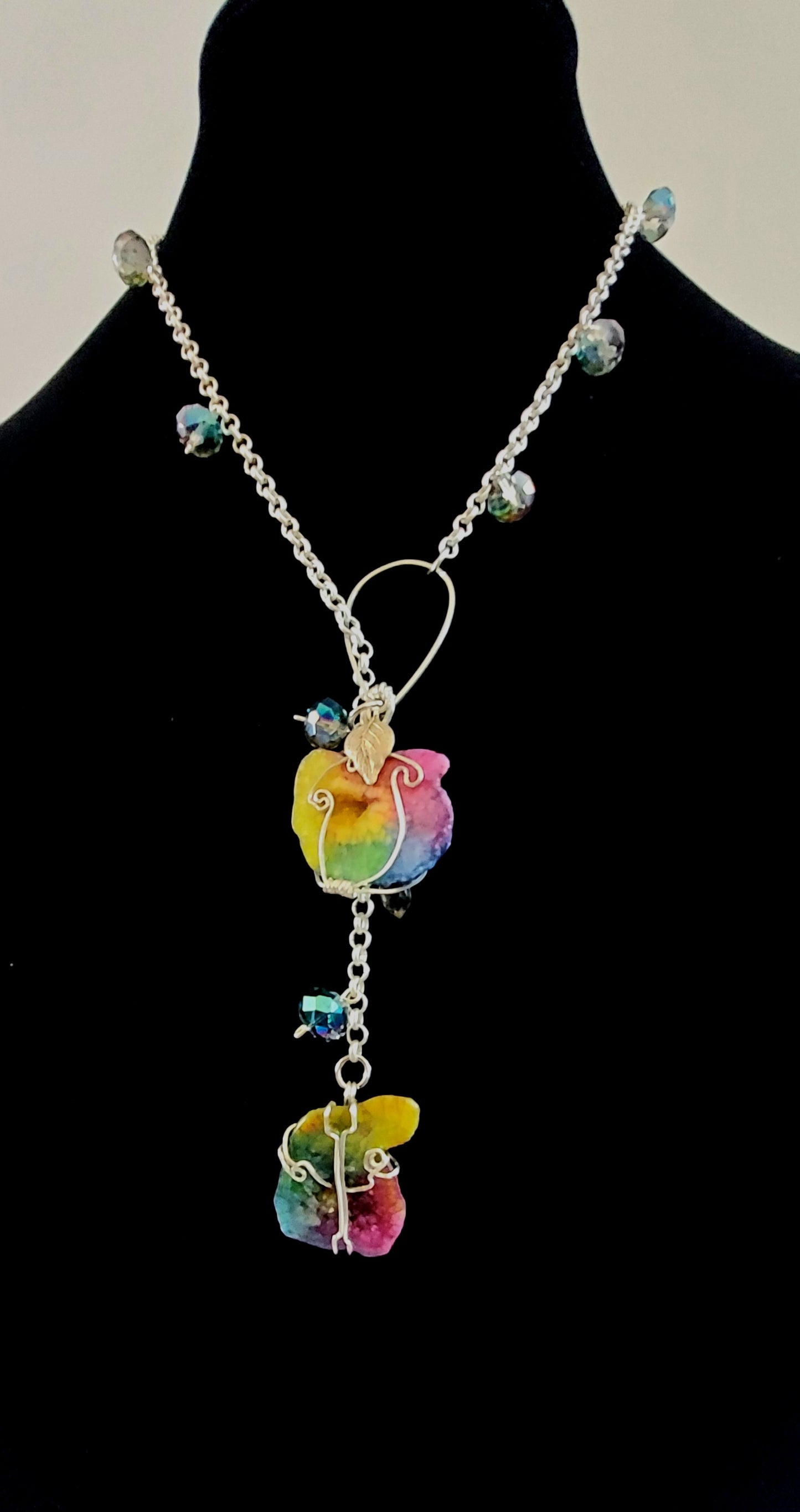 Aurora Drifter Lariat Necklace