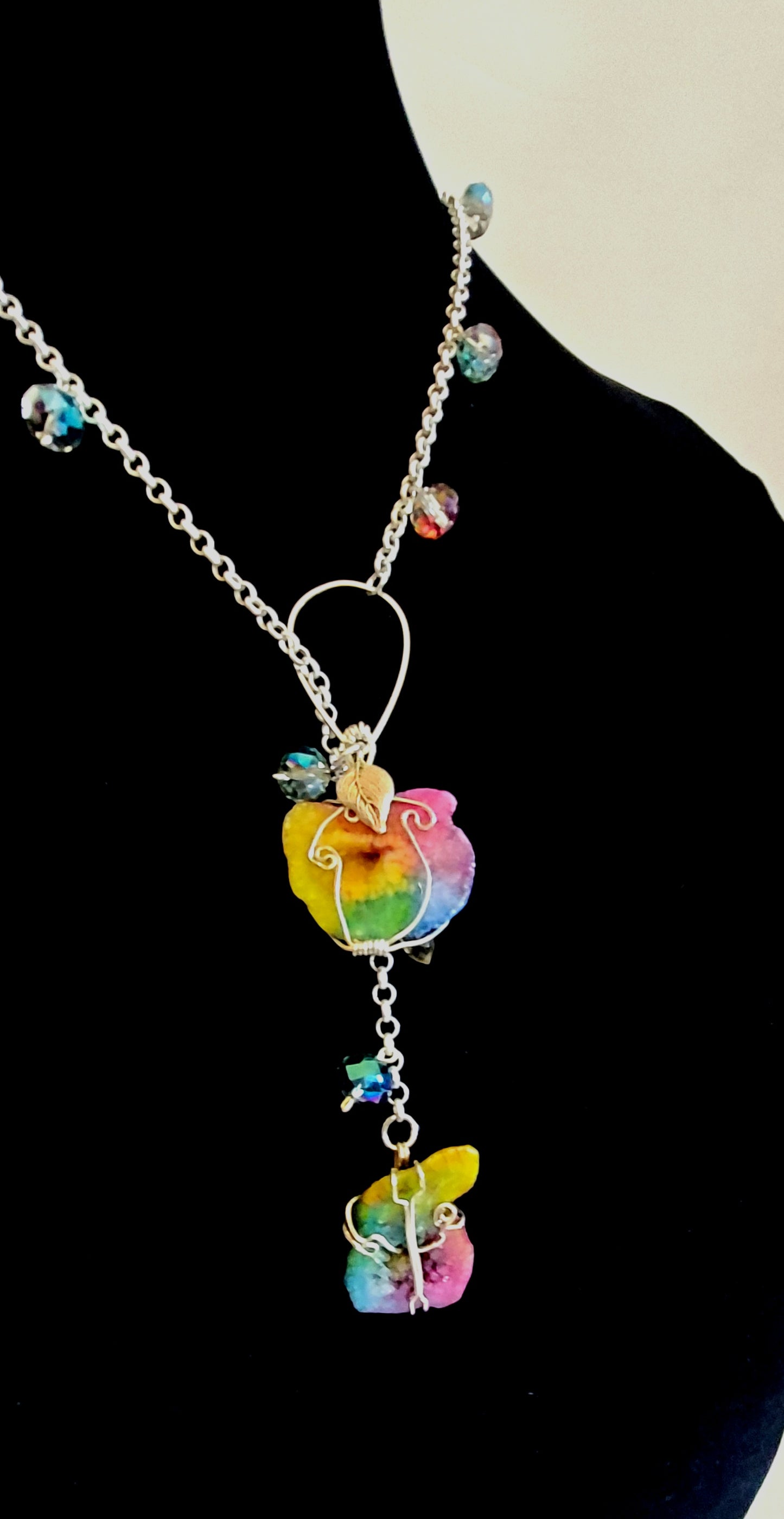 Aurora Drifter Lariat Necklace