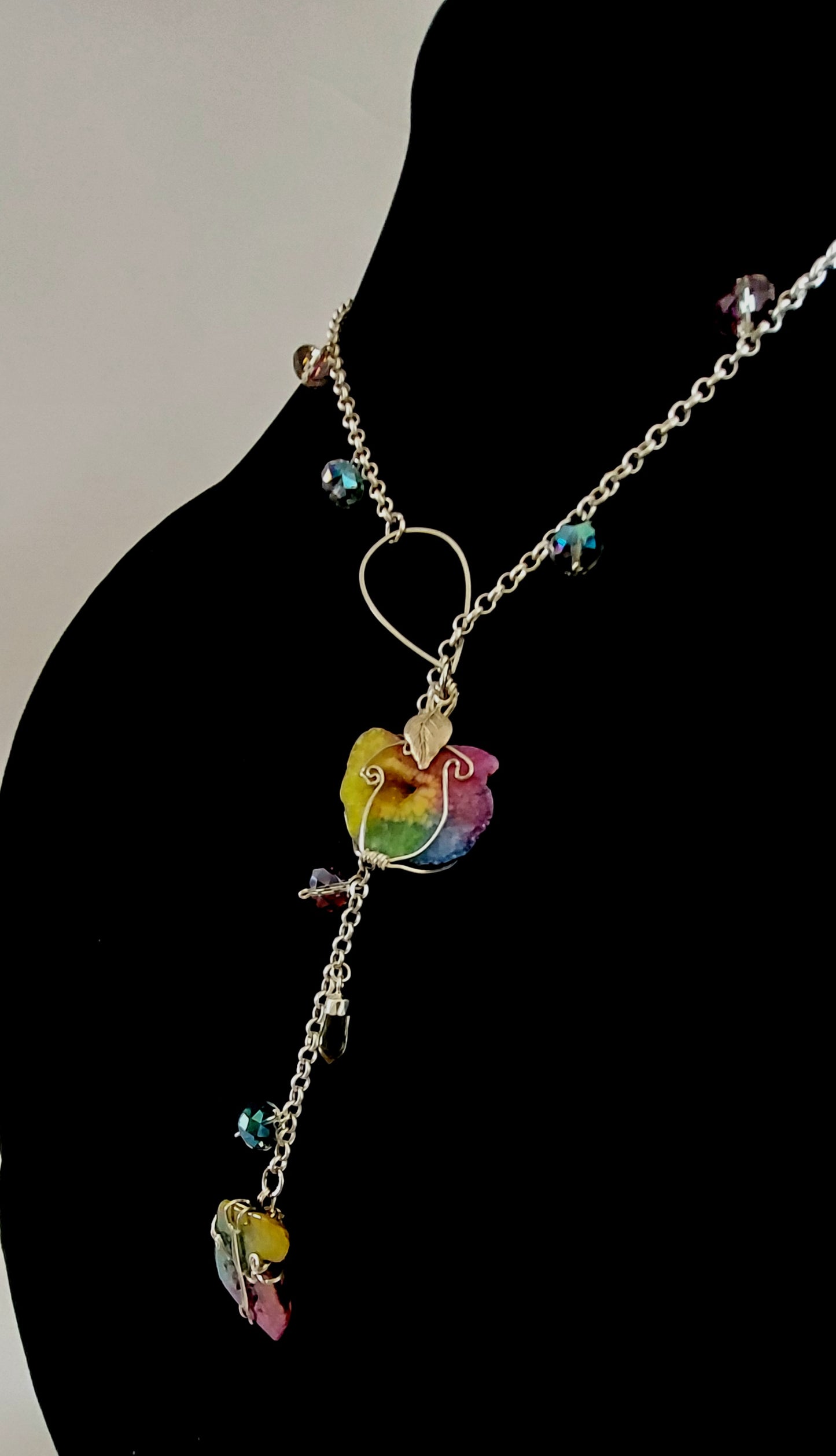 Aurora Drifter Lariat Necklace
