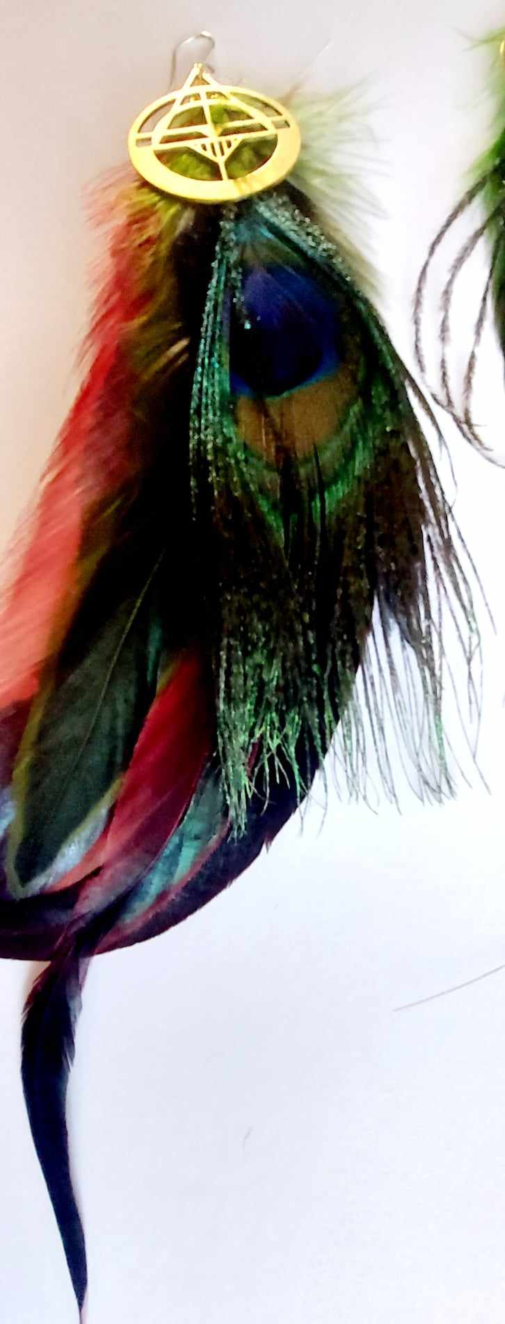 Peacock Rising Earrings