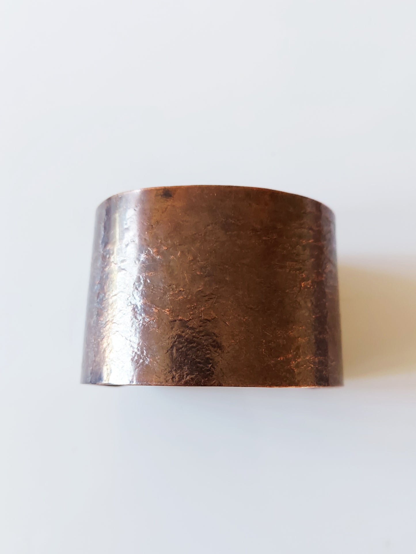 Fabric Pressed Copper Cuff (1 1/2 " inch)