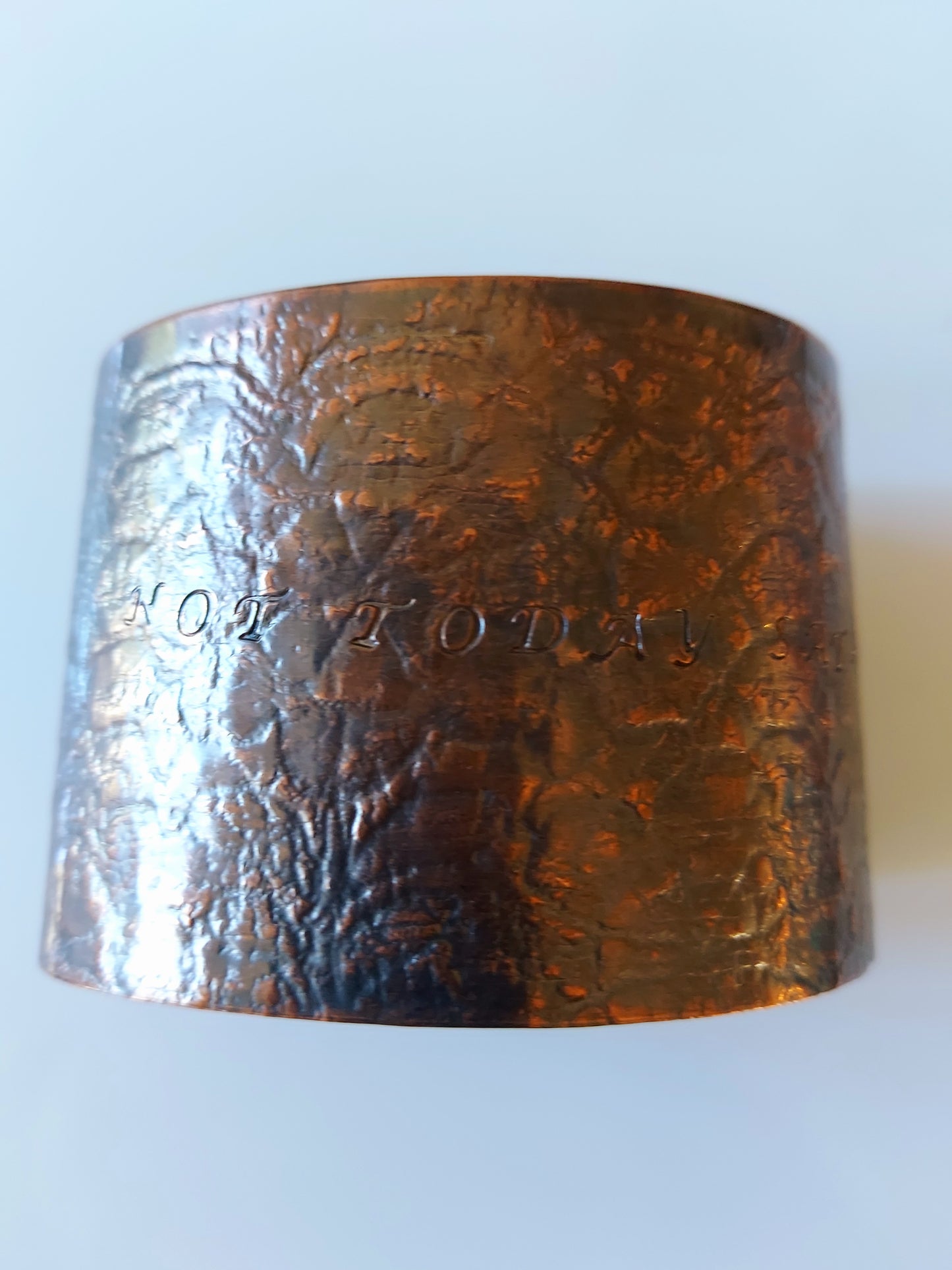 NTS Textured Copper Cuff