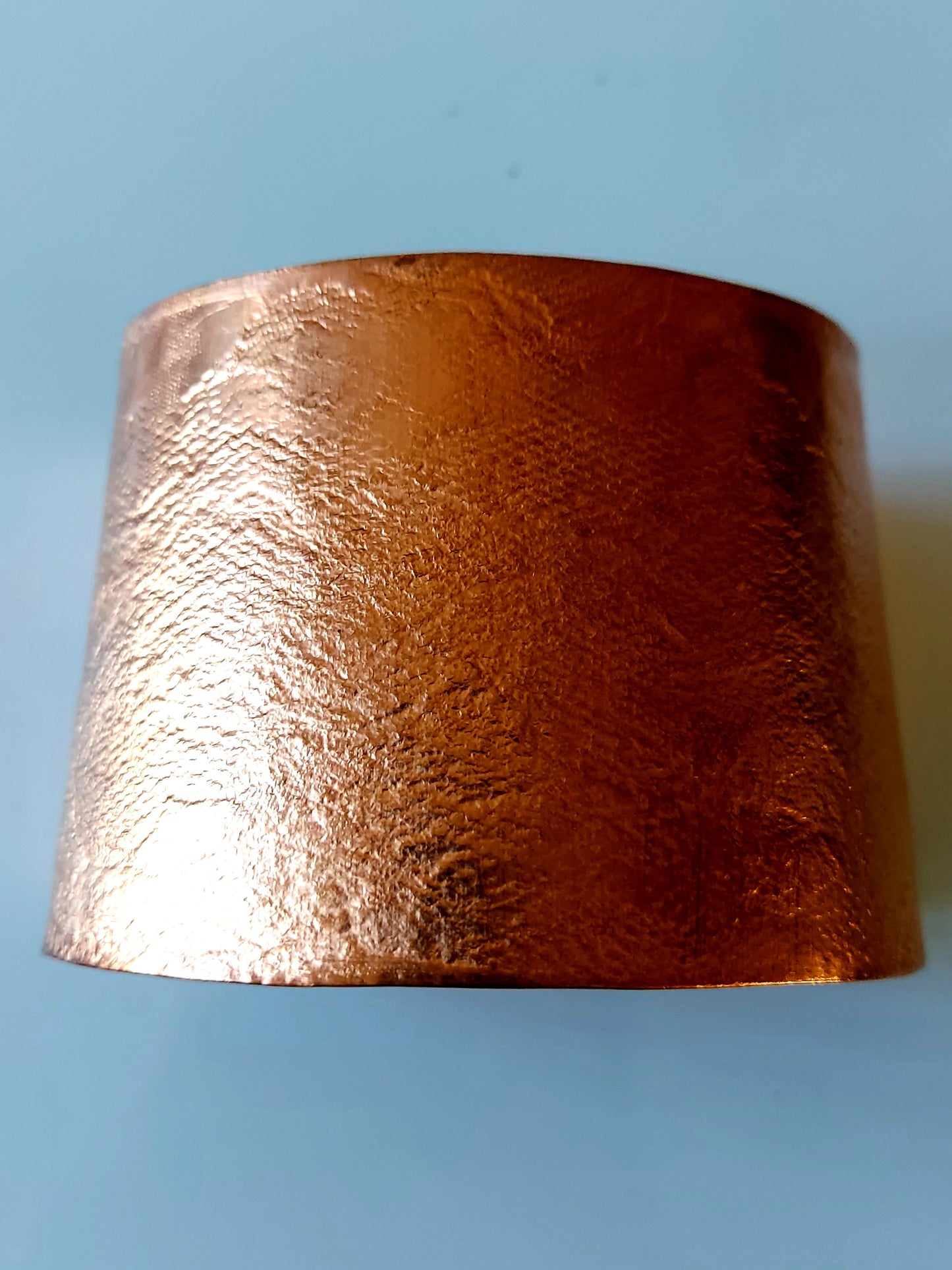 Fabric Pressed Copper Cuff
