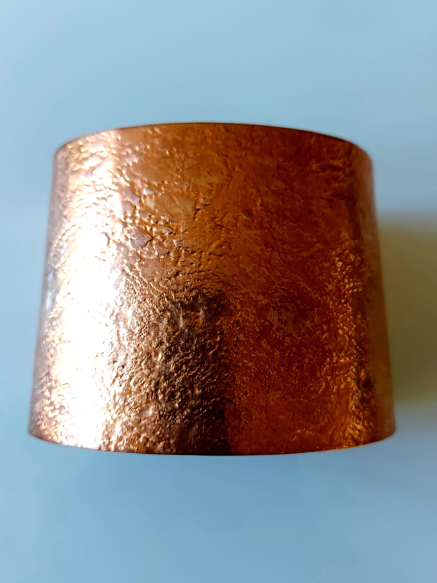 Fabric Pressed Copper Cuff