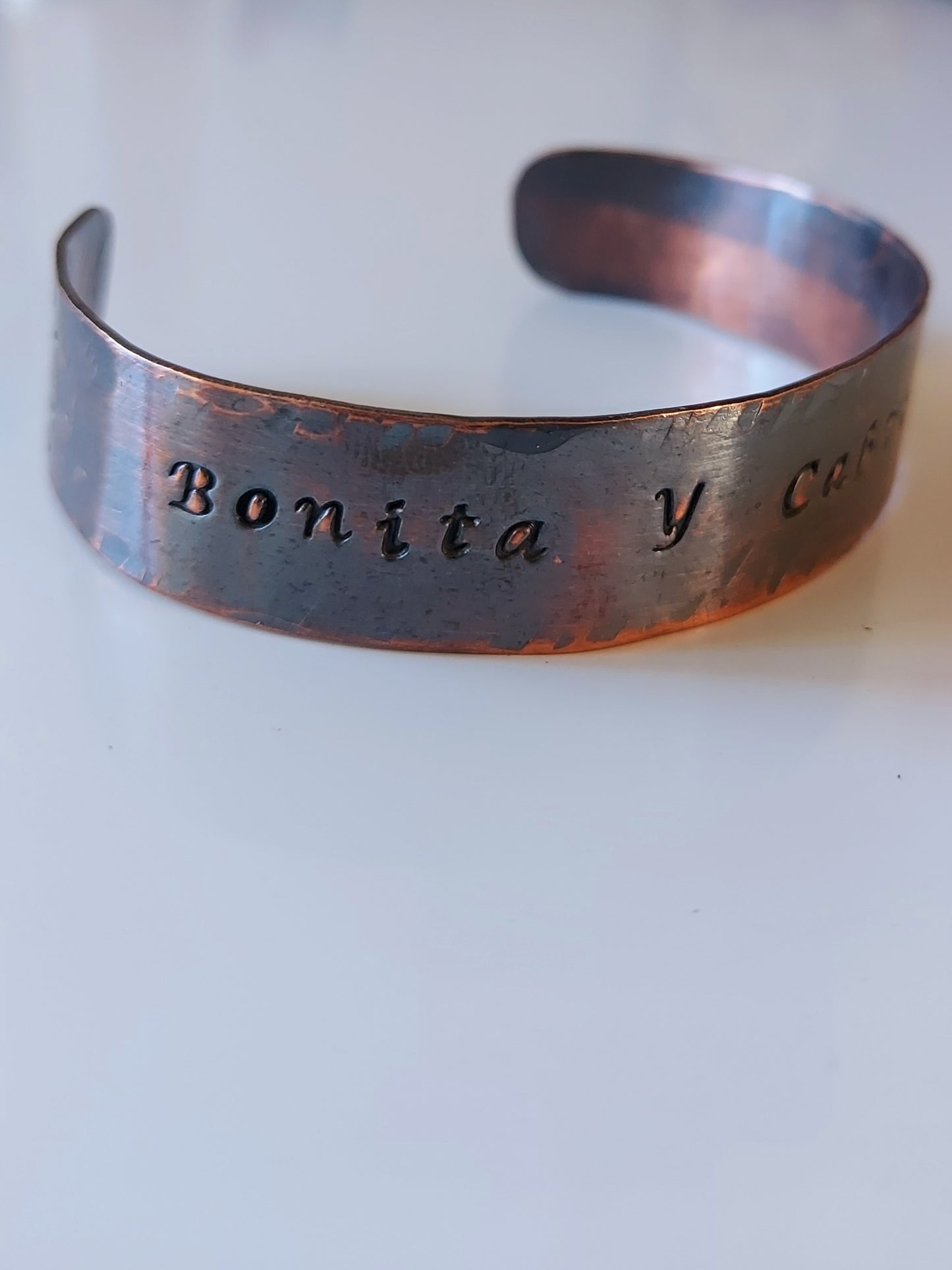 Bonita y Cabrona Copper Cuff