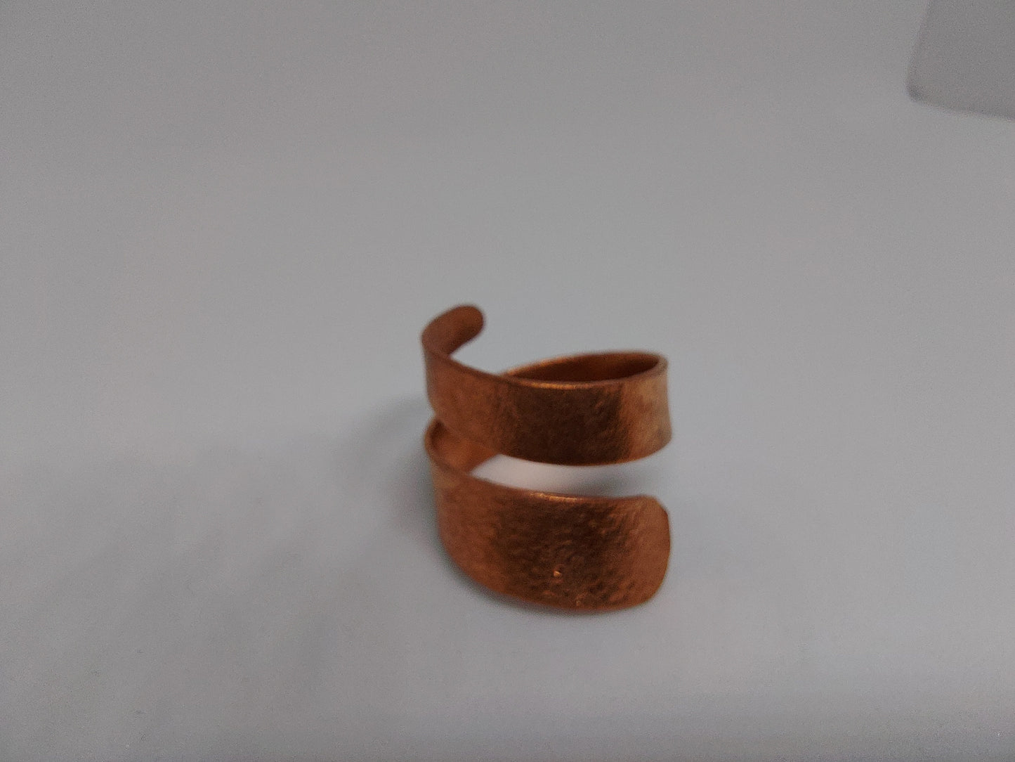 Adjustable Fabric Pressed Copper Ring