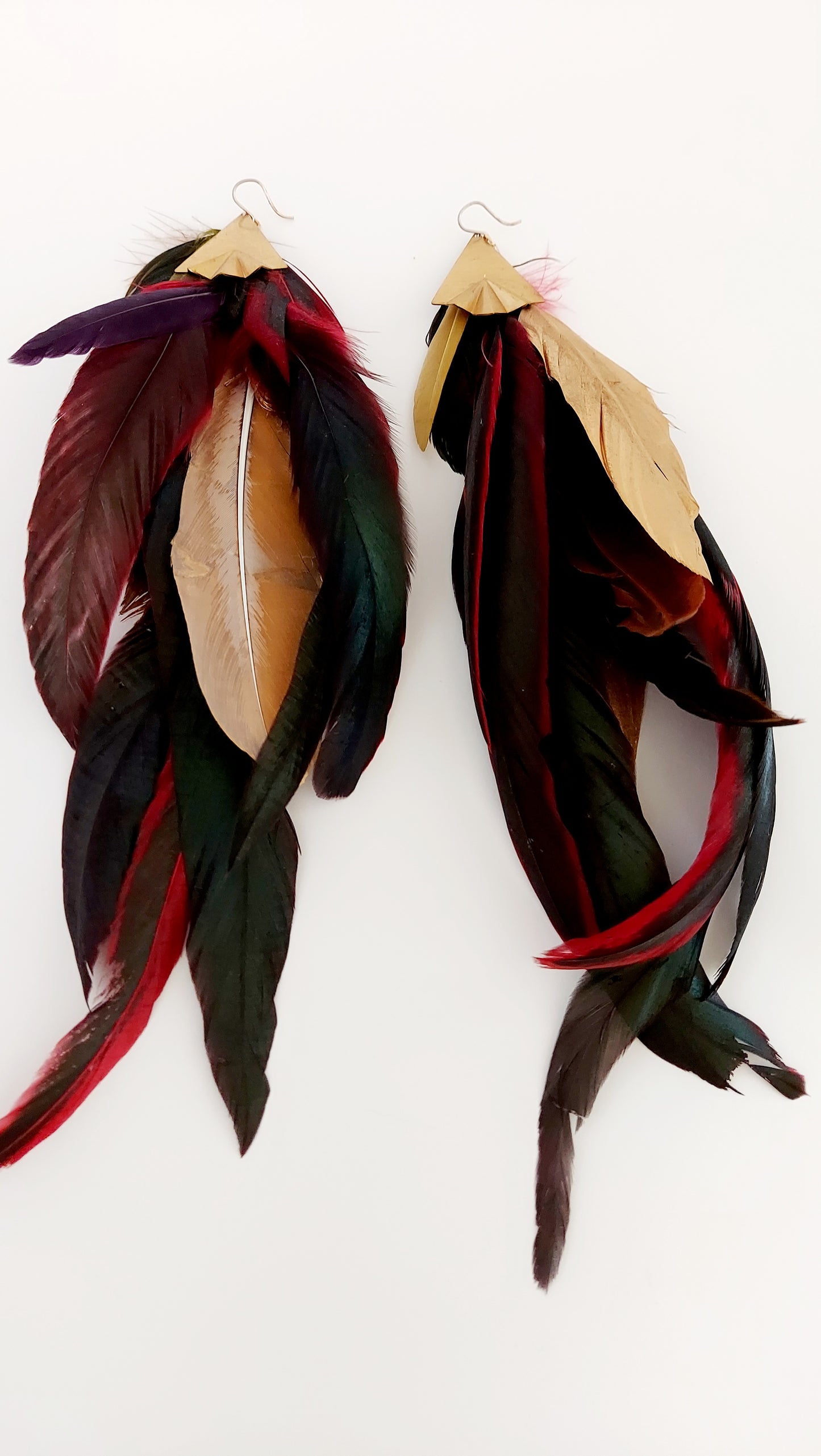 Super Diosa Feather Earrings