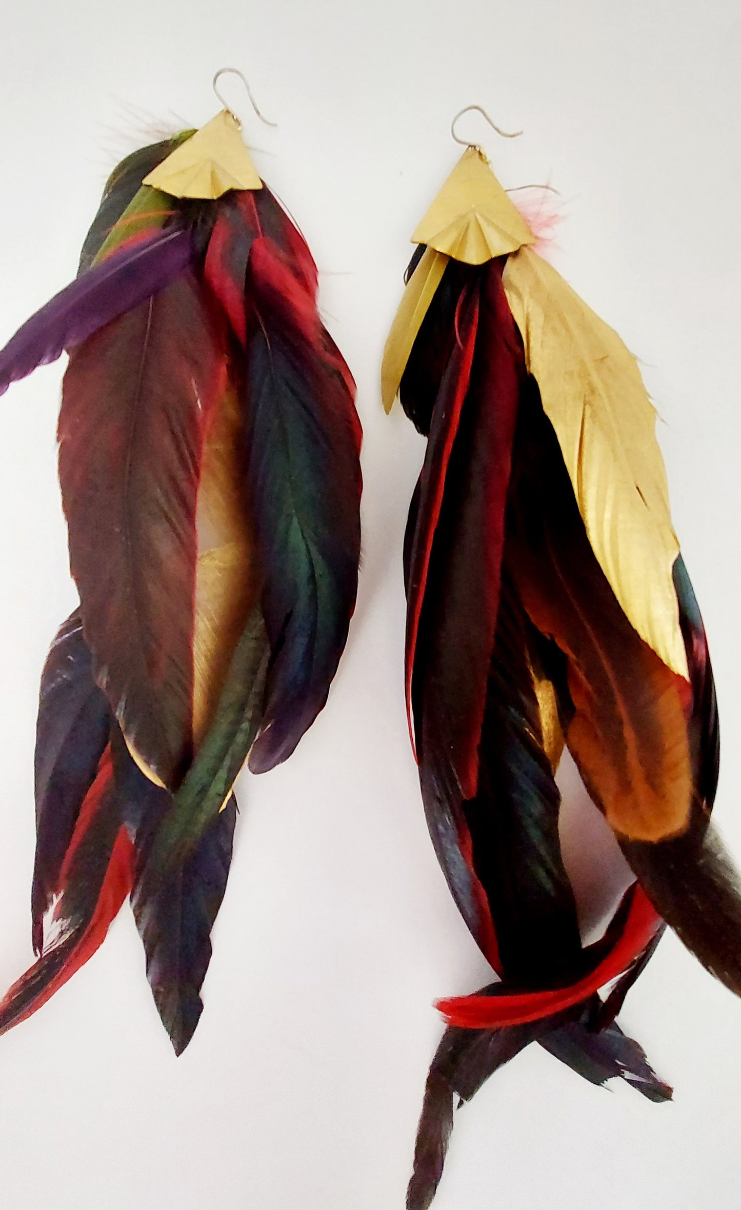 Super Diosa Feather Earrings