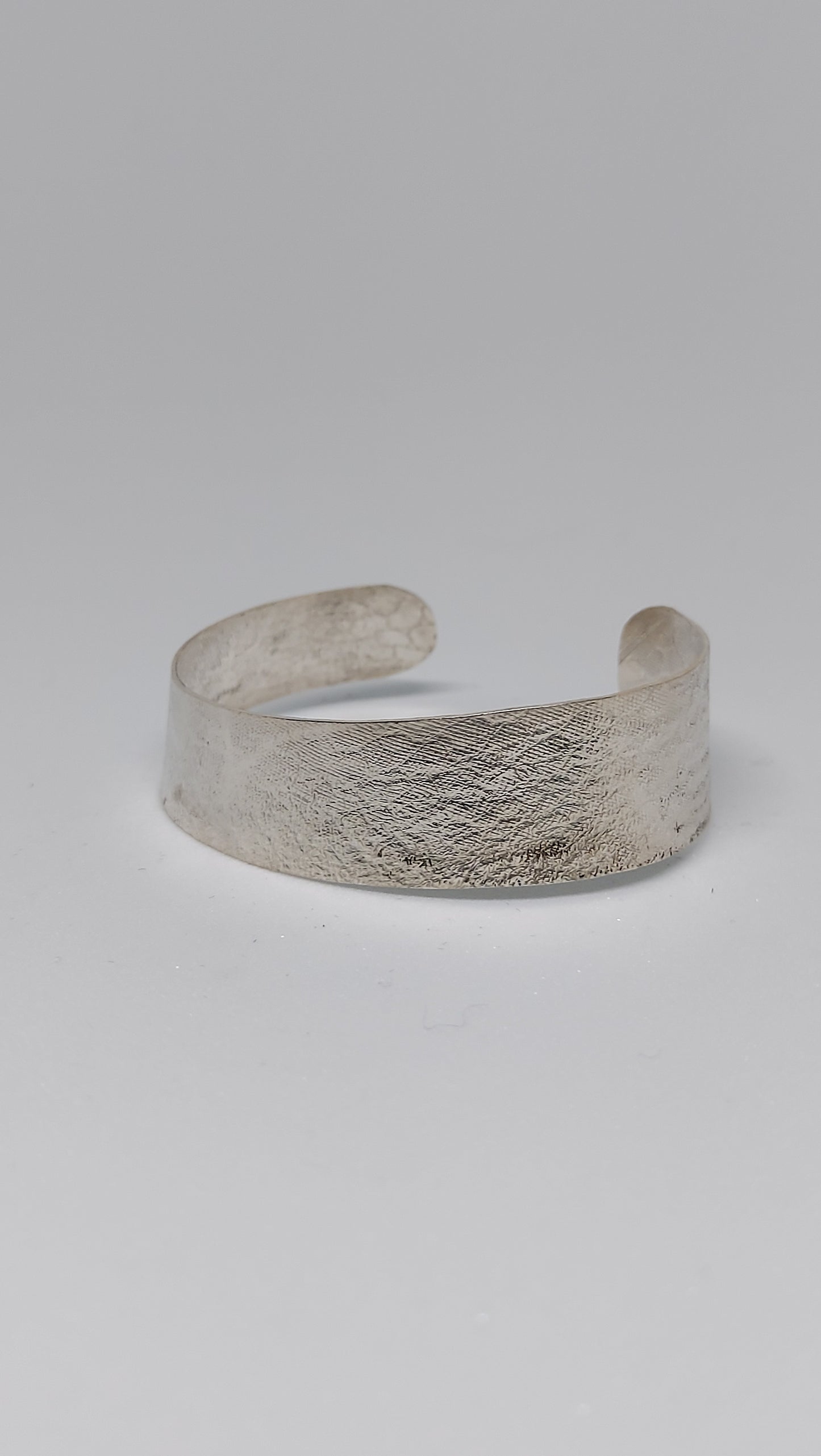 Textured Sterling Silver Cuff