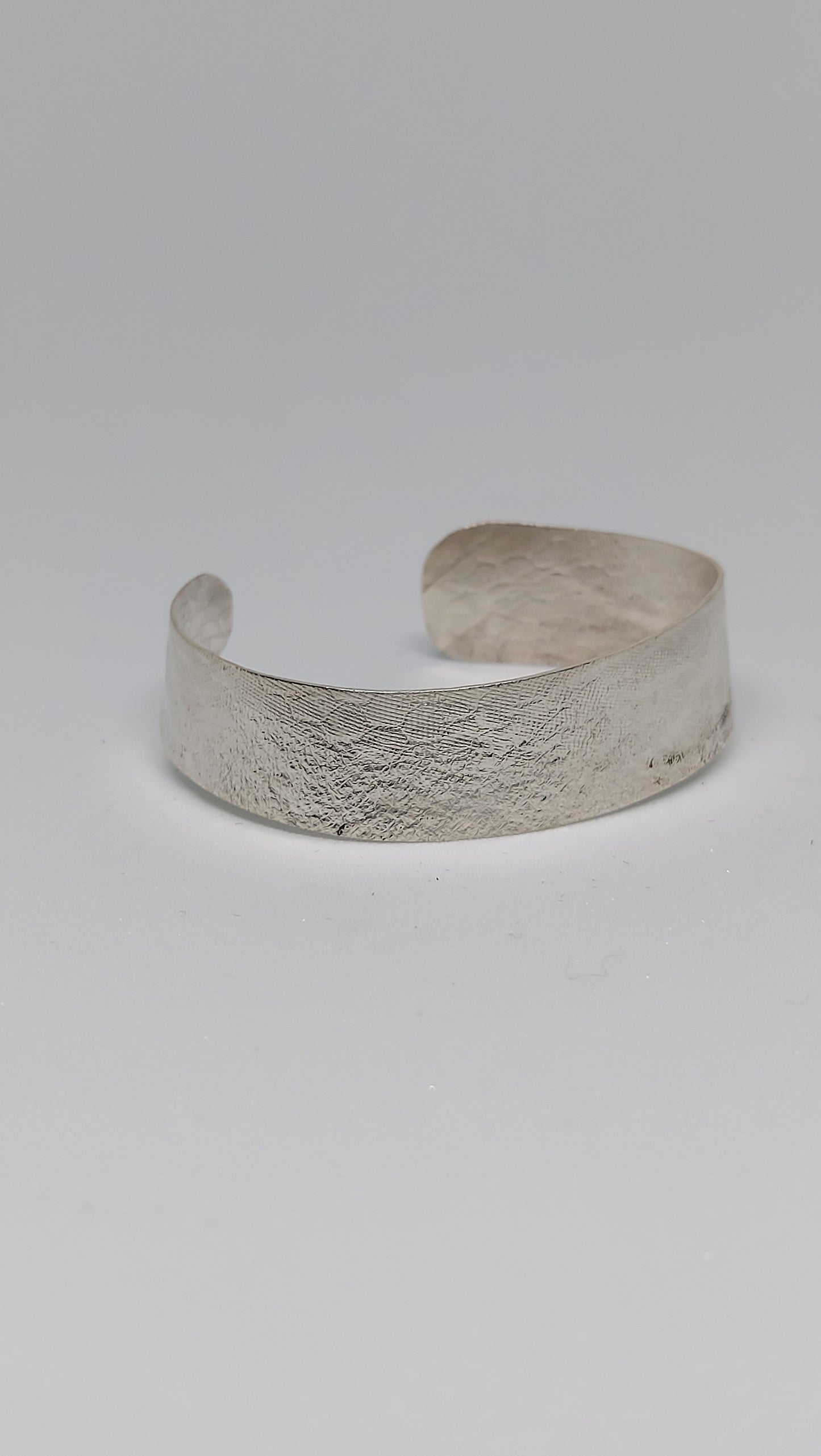 Textured Sterling Silver Cuff