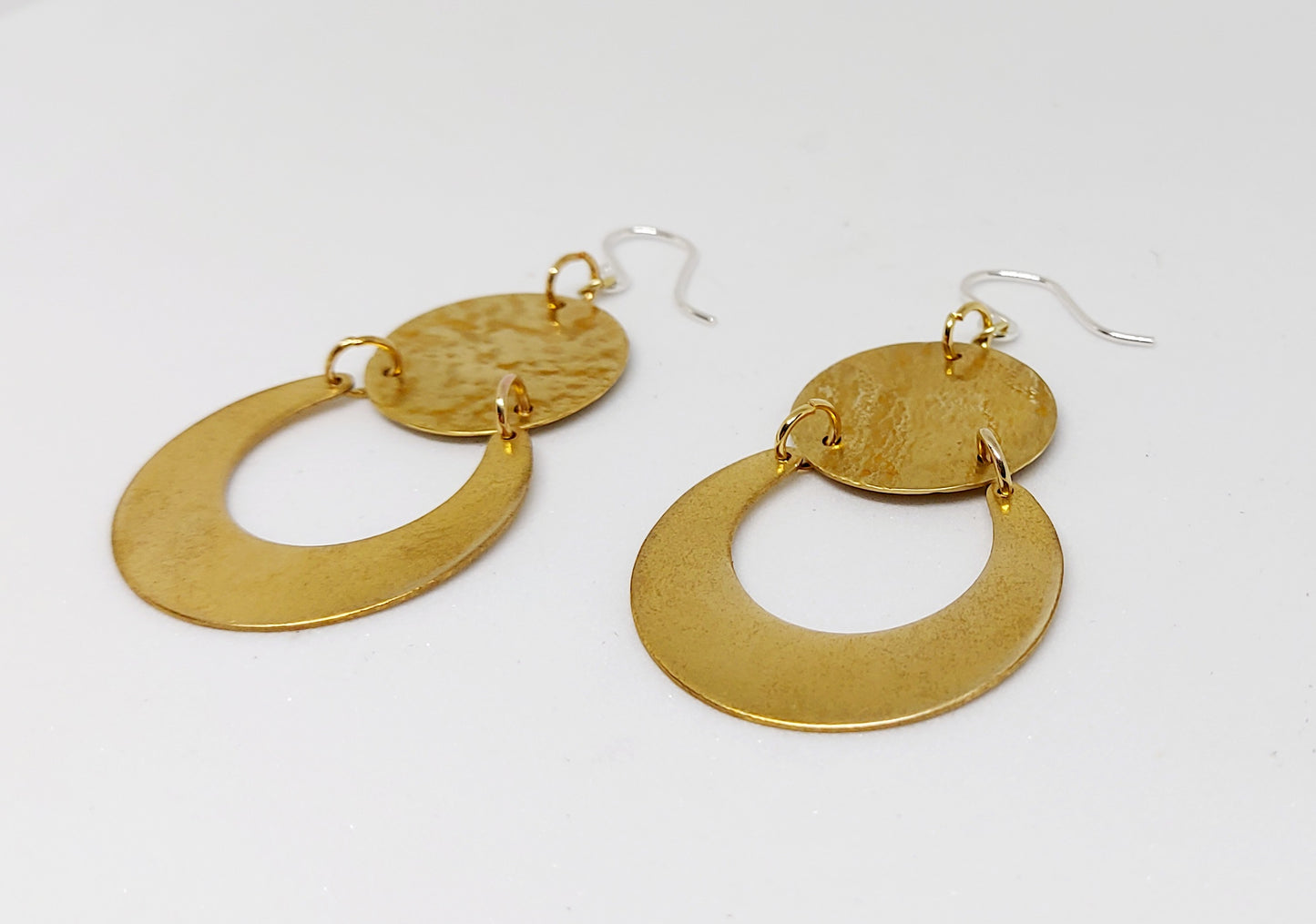 Double Moon Earrings